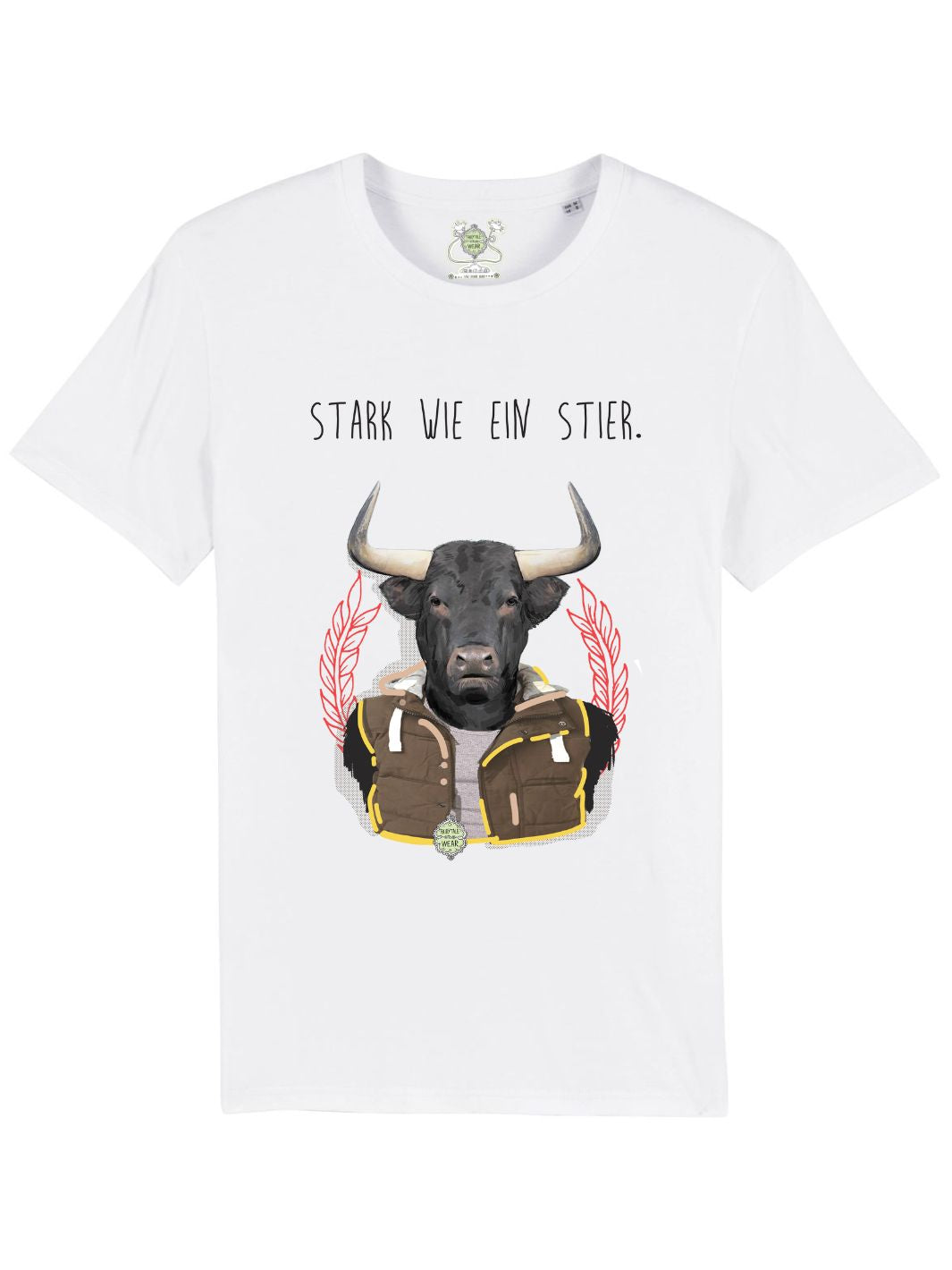 Stark wie ein Stier  - Herren Premium Organic Shirt