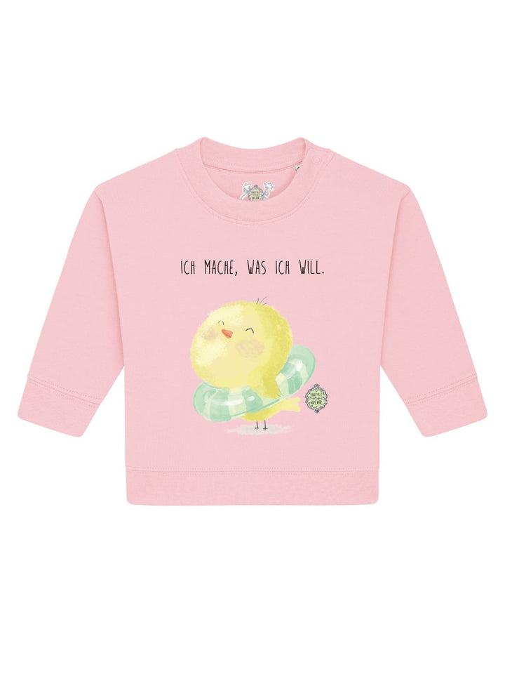 Ich mache, was ich will  - Baby Organic Sweatshirt