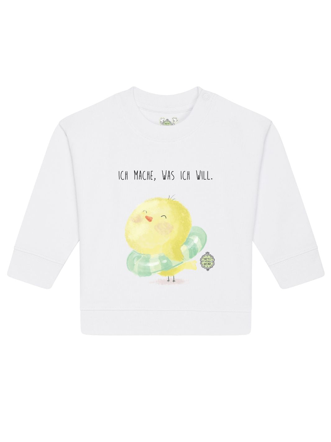 Ich mache, was ich will  - Baby Organic Sweatshirt