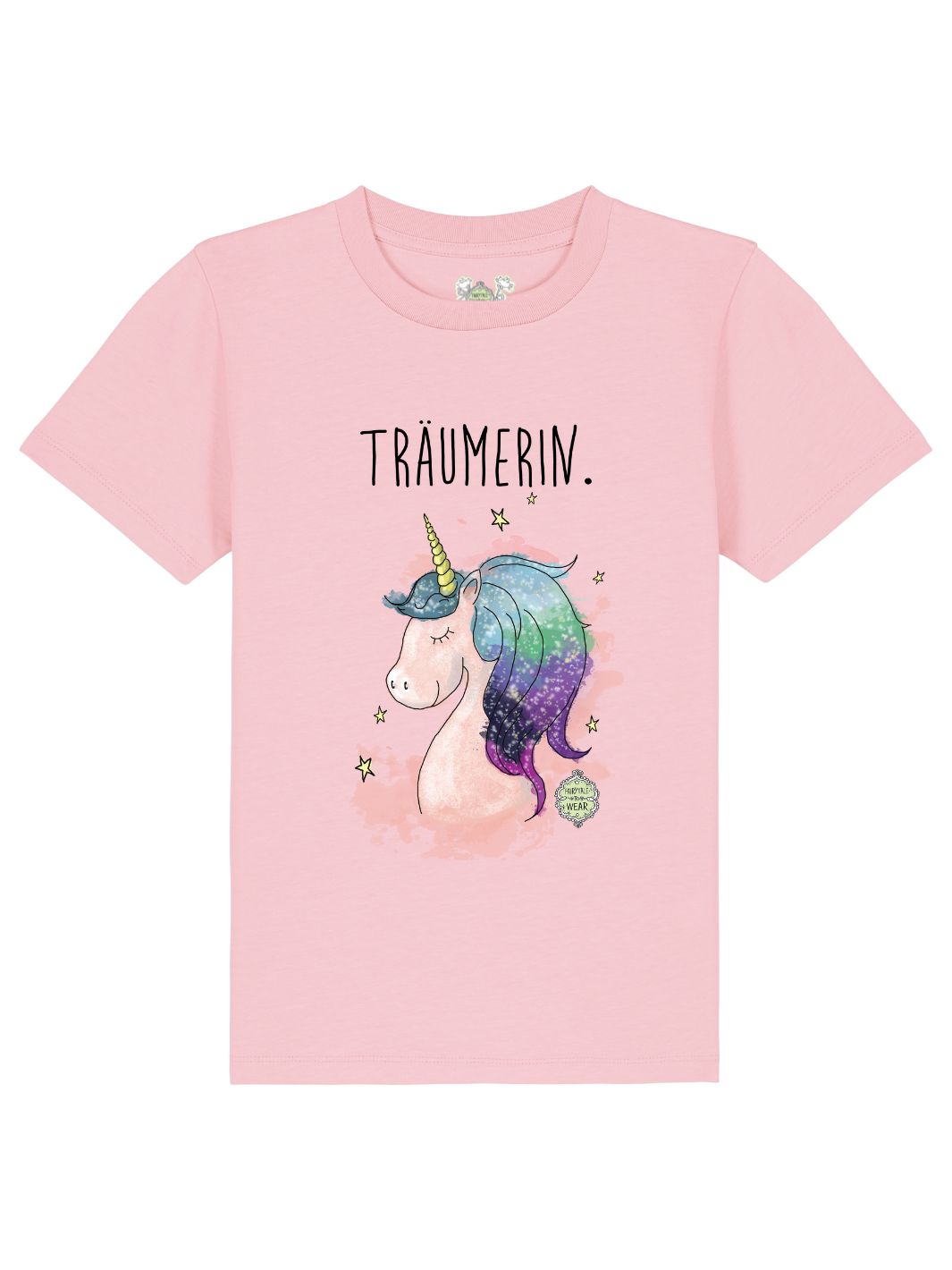 Träumerin (Einhorn)  - 100% Bio, Kinder T-Shirt