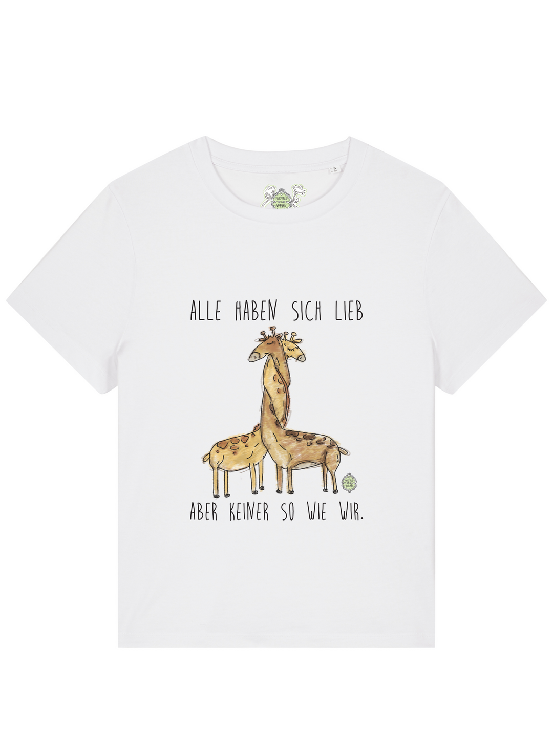 Alle haben sich lieb, aber keine so wie wir  - 100% Bio, Premium T-Shirt