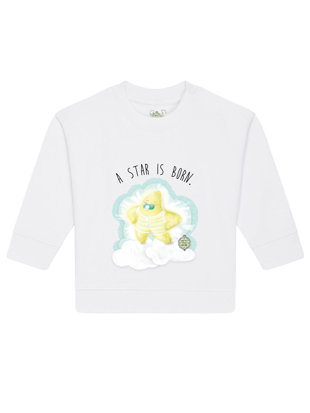 A star is born - Baby Organic Sweatshirt