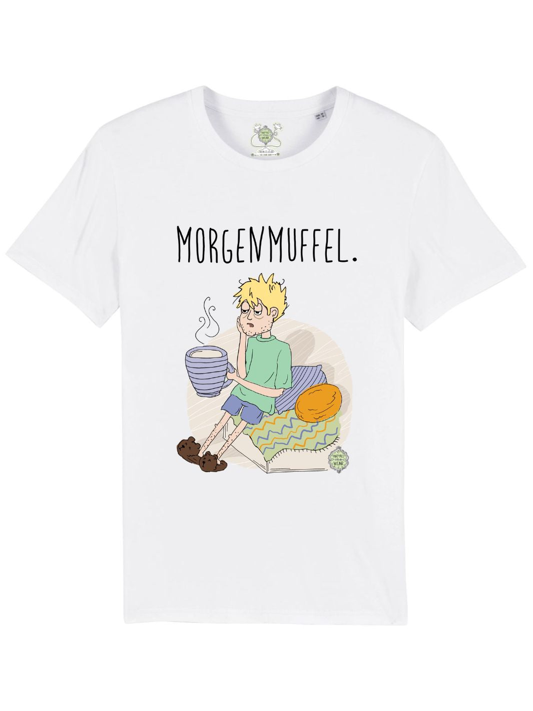 Morgenmuffel (blond)  - Herren Premium Organic Shirt