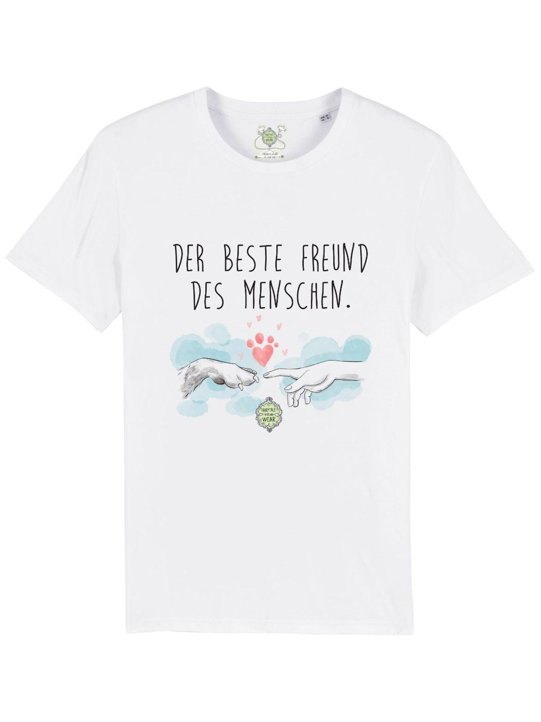 Der beste Freund des Menschen  - Unisex Premium Organic Shirt