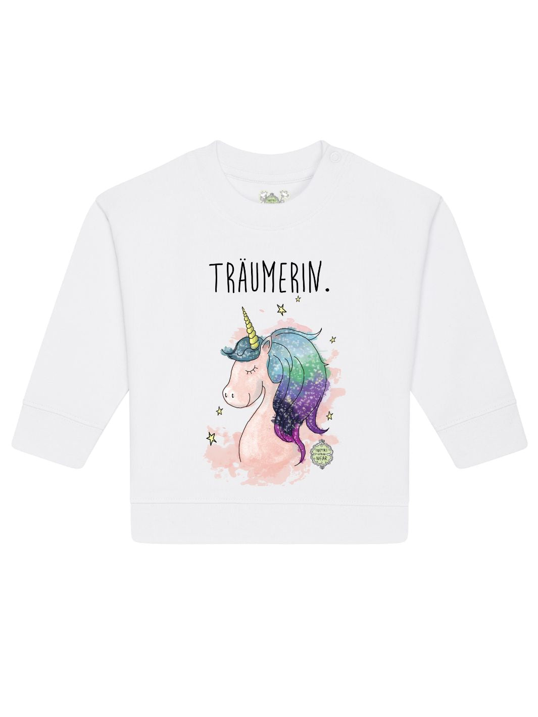 Träumerin  - Einhorn Baby Organic Sweatshirt