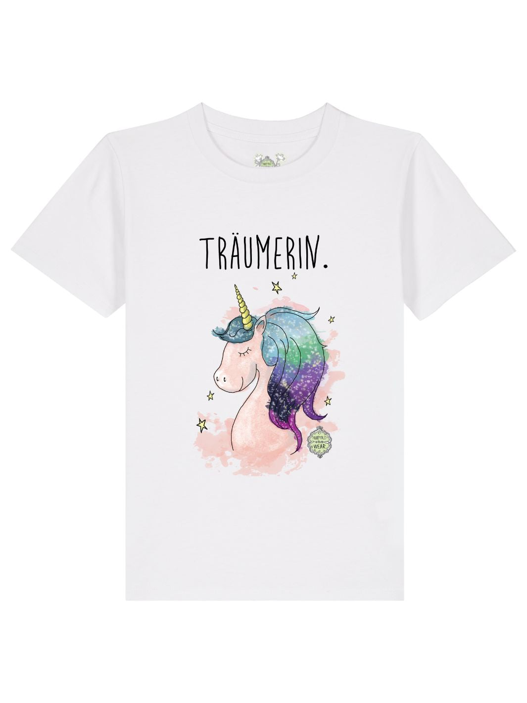 Träumerin (Einhorn)  - 100% Bio, Kinder T-Shirt