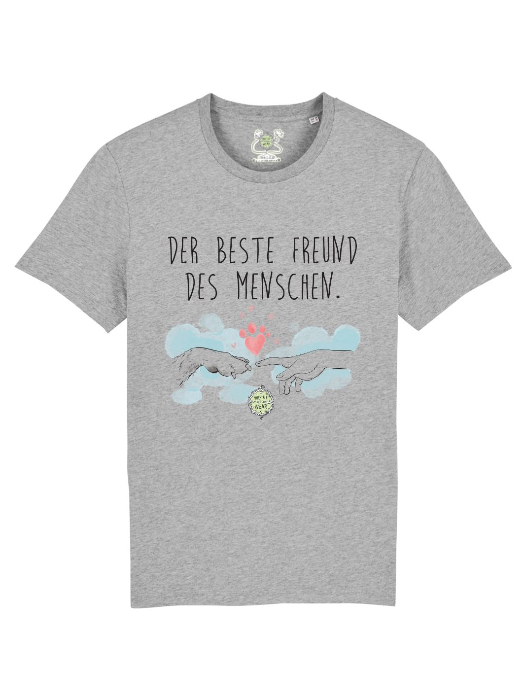 Der beste Freund des Menschen  - Unisex Premium Organic Shirt