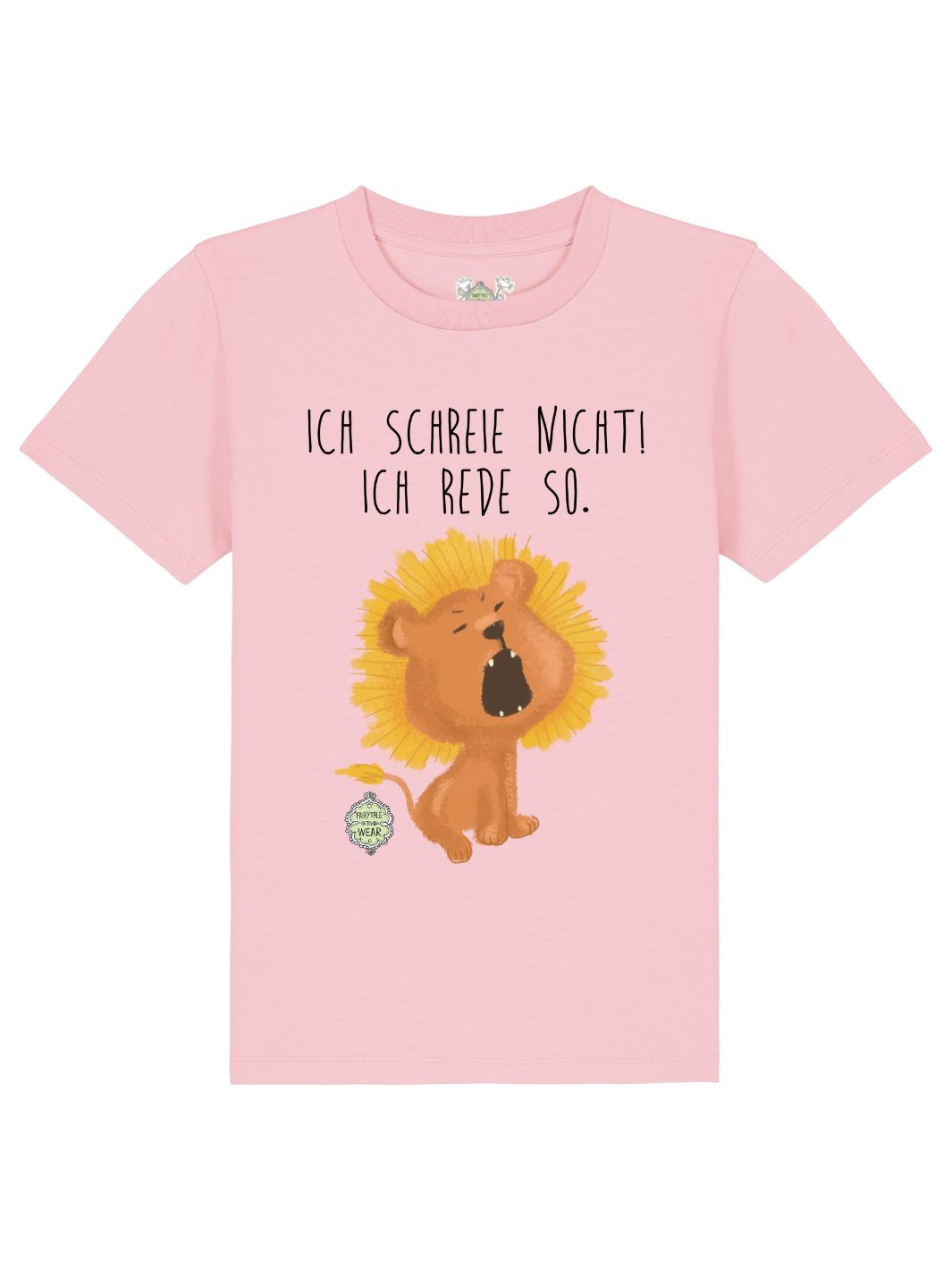 Ich schreie nicht, ich rede so  - 100% Bio, Kinder T-Shirt