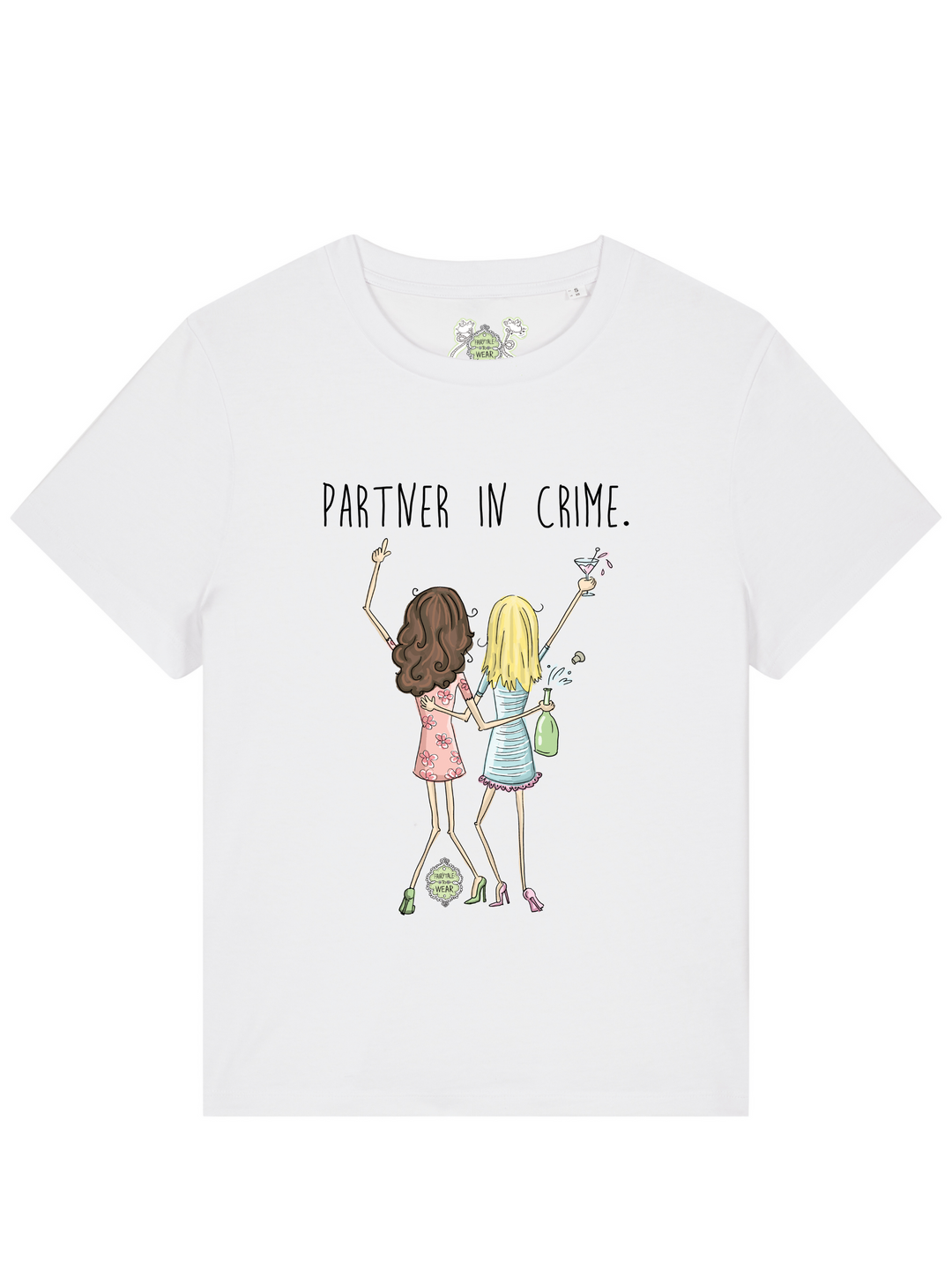 Partner in Crime (BFF) - 100% Bio, Premium T-Shirt