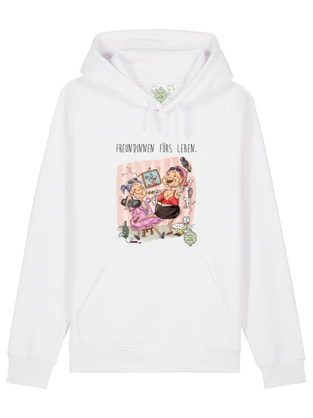 Freundinnen fürs Leben. BFF Hoodie.  - Frauen Organic Hoodie