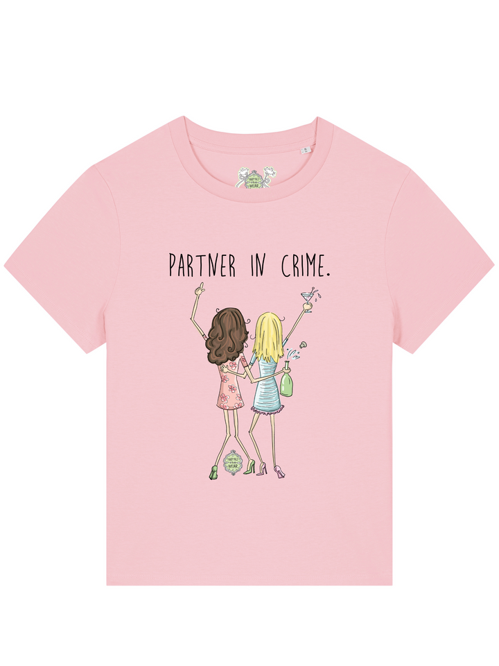 Partner in Crime (BFF) - 100% Bio, Premium T-Shirt