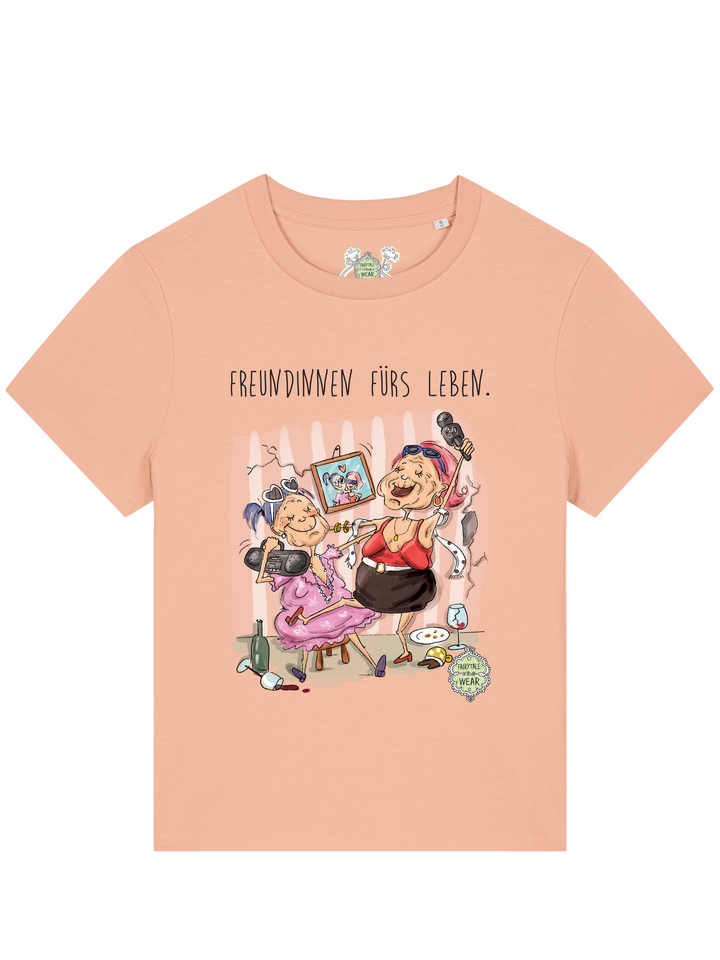 Freundinnen fürs Leben (BFF)  - 100% Bio, Premium T-Shirt