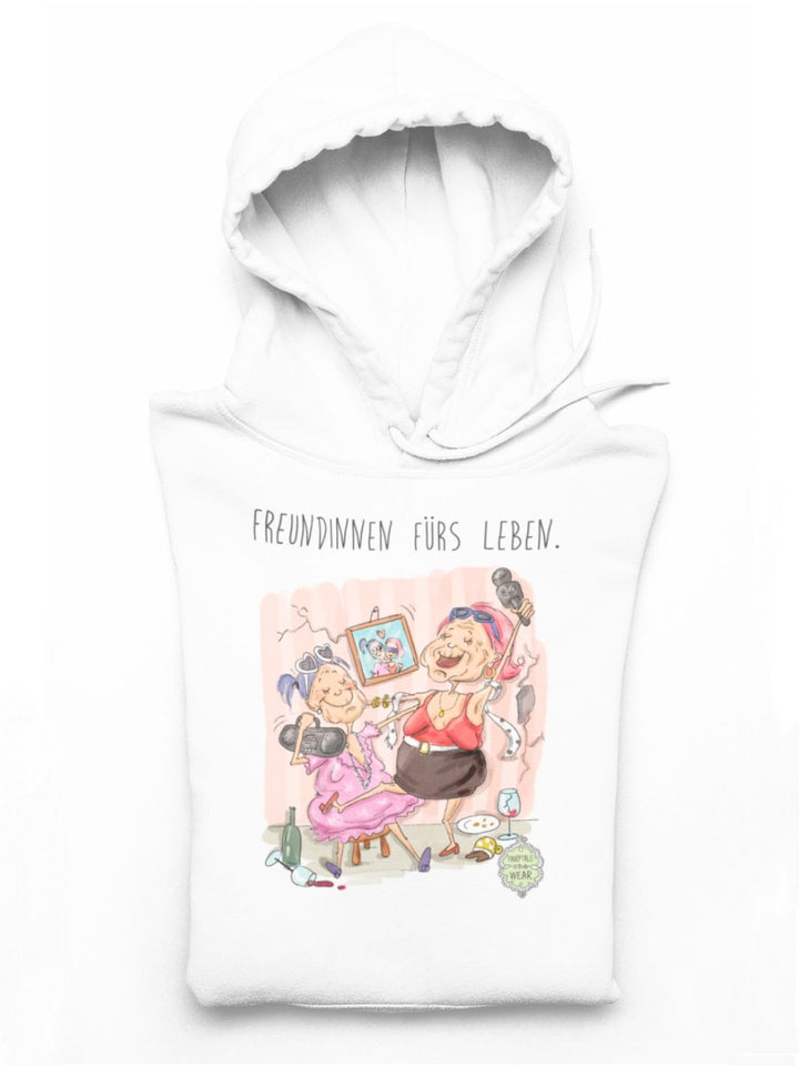 Freundinnen fürs Leben. BFF Hoodie.  - Frauen Organic Hoodie