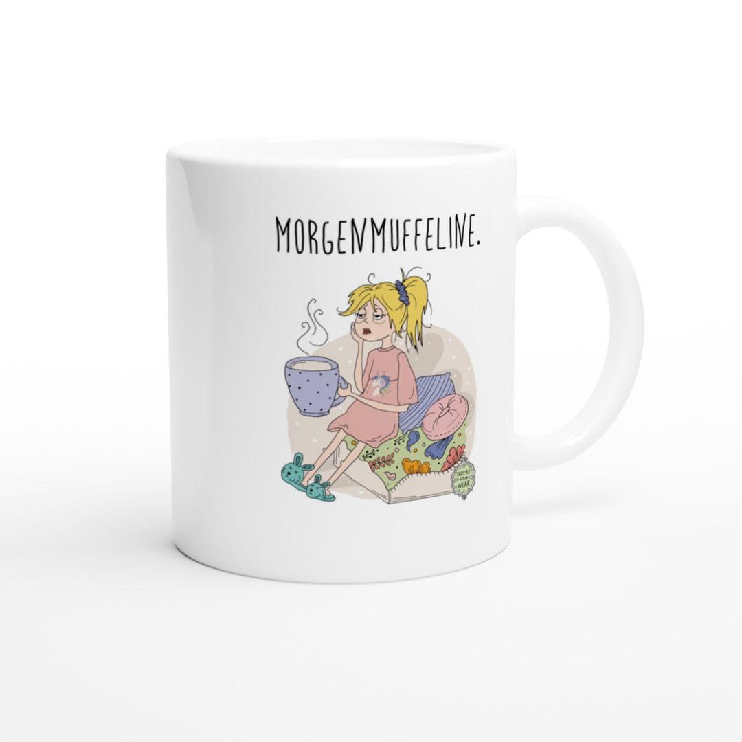 Morgenmuffeline (blond) Tasse