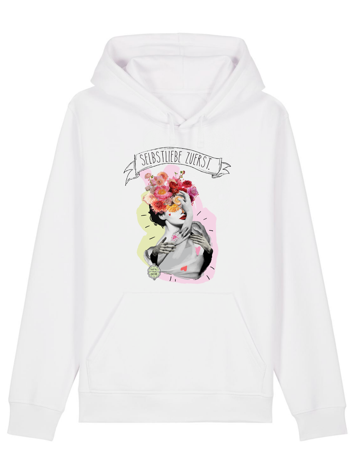 SELBSTLIEBE ZUERST - Unisex Organic Hoodie