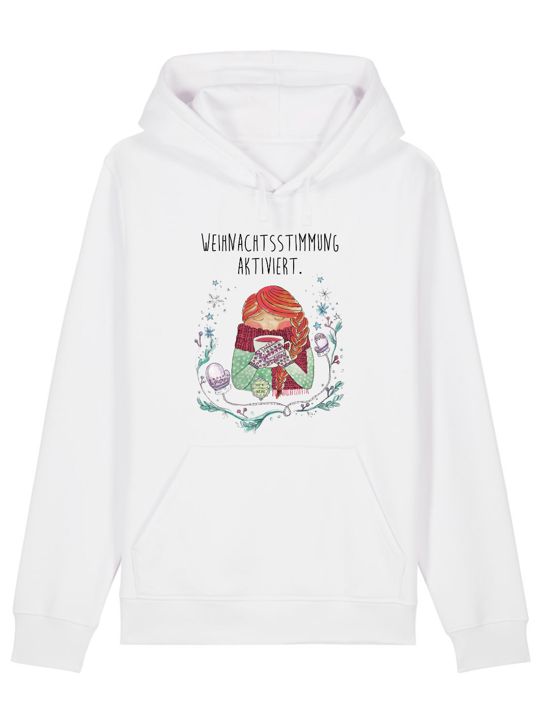 WEIHNACHTSSTIMMUNG AKTIVIERT - BIO UNISEX HOODIE