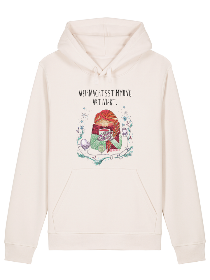 WEIHNACHTSSTIMMUNG AKTIVIERT - BIO UNISEX HOODIE