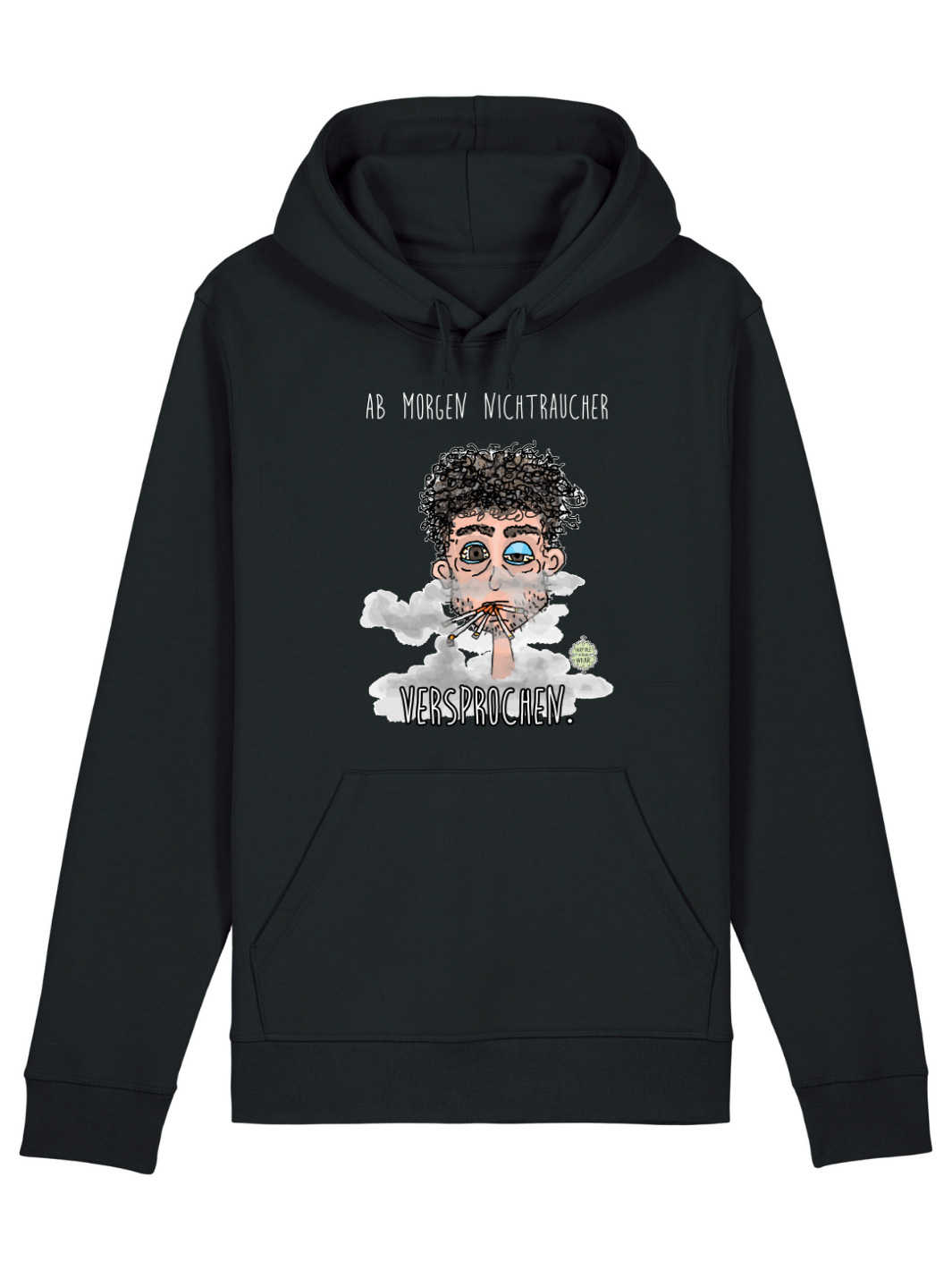 Ab Morgen Nichtraucher - Premium Organic Hoodie