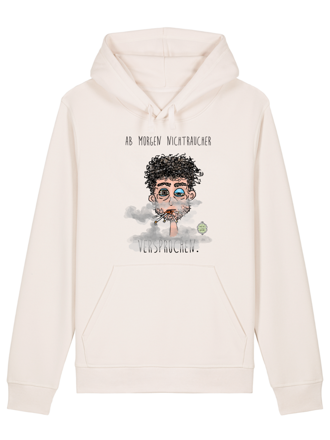 Ab Morgen Nichtraucher - Premium Organic Hoodie