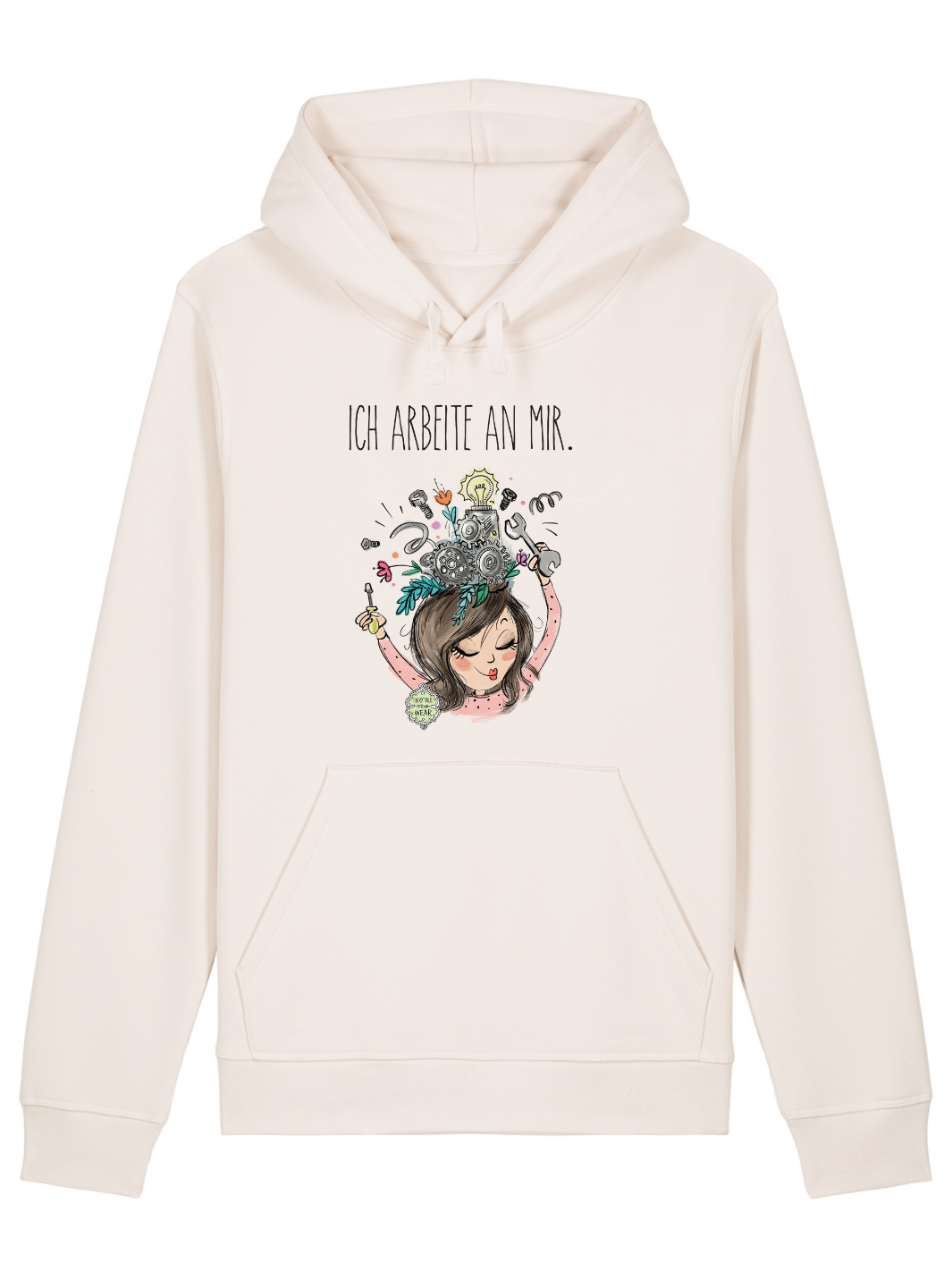 Ich arbeite an mir  - Unisex Organic Hoodie