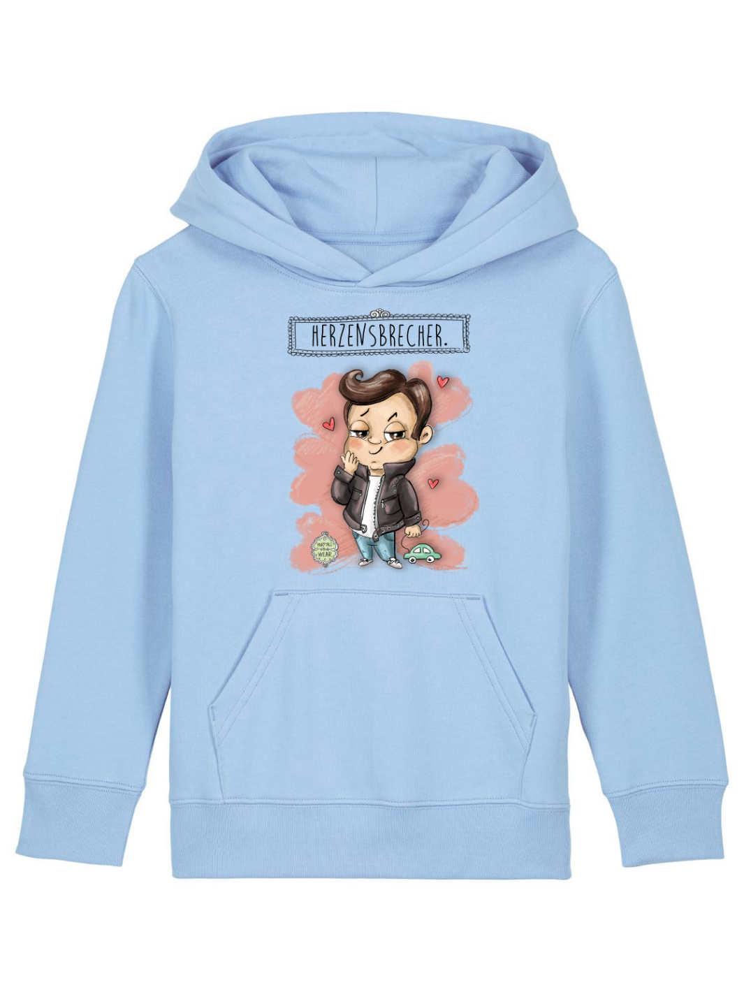 Herzensbrecher - Kinder Premium Organic Hoodie