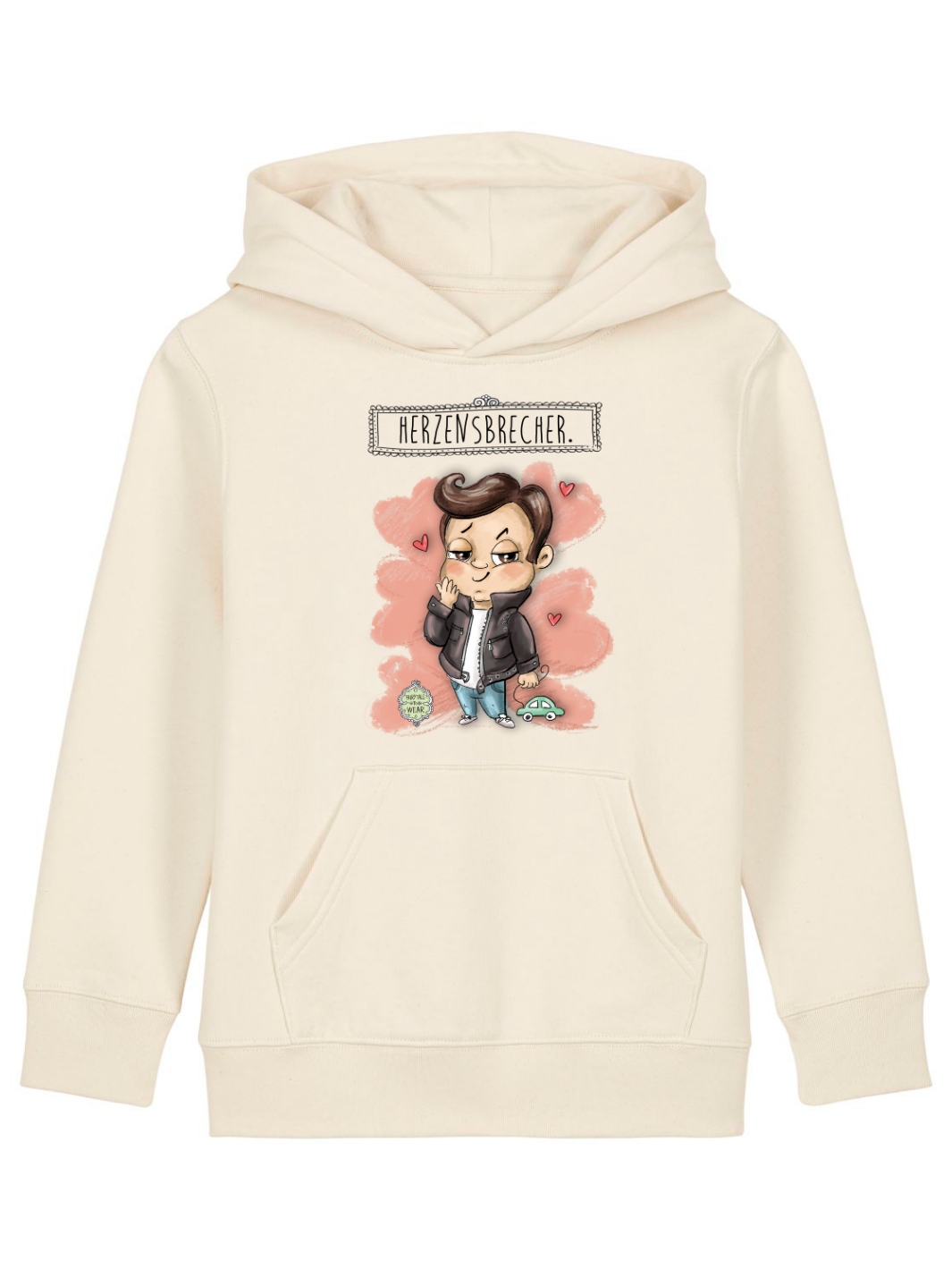 Herzensbrecher - Kinder Premium Organic Hoodie