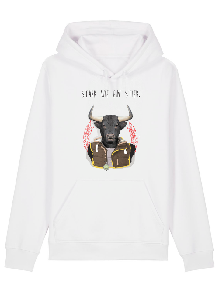 Stark wie ein Stier  - Premium Organic Hoodie