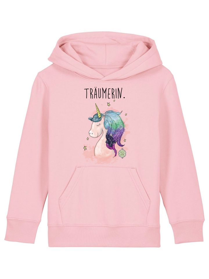 Träumerin - Einhorn Kinder Organic Hoodie