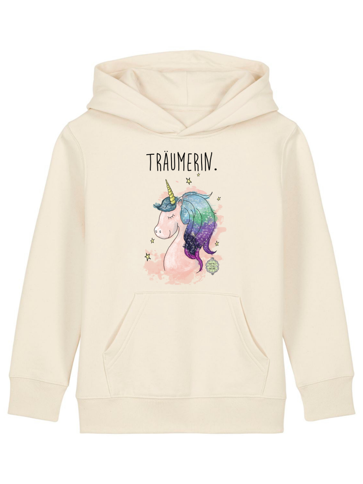 Träumerin - Einhorn Kinder Organic Hoodie