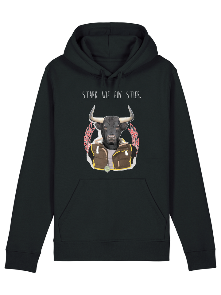 Stark wie ein Stier  - Premium Organic Hoodie