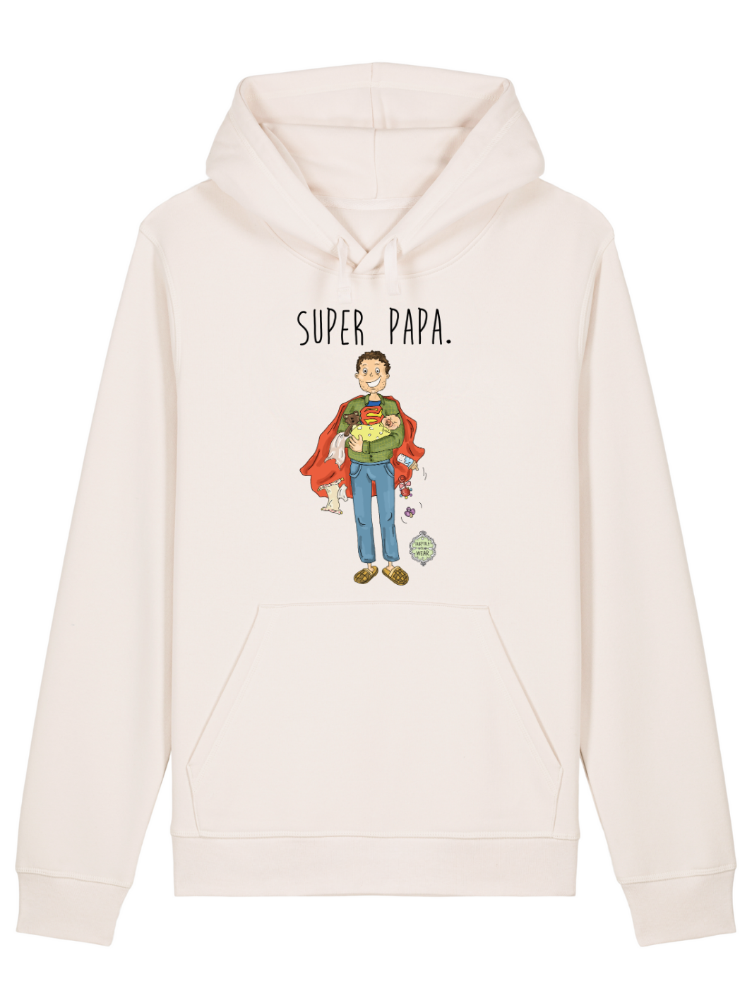 Super Papa  - Premium Organic Hoodie