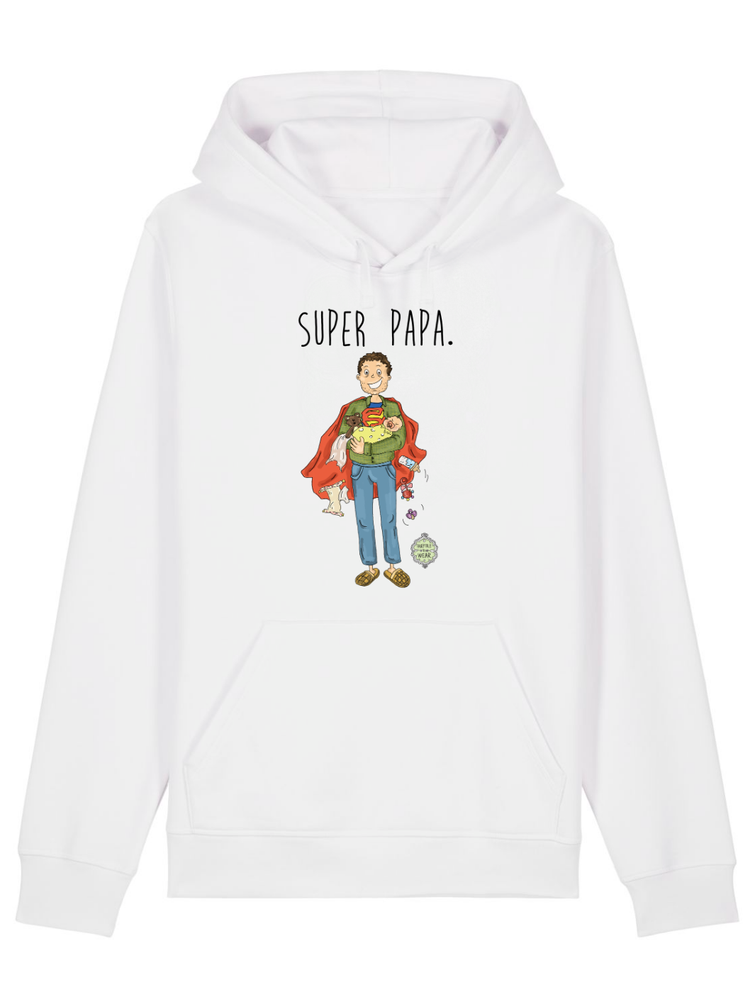 Super Papa  - Premium Organic Hoodie