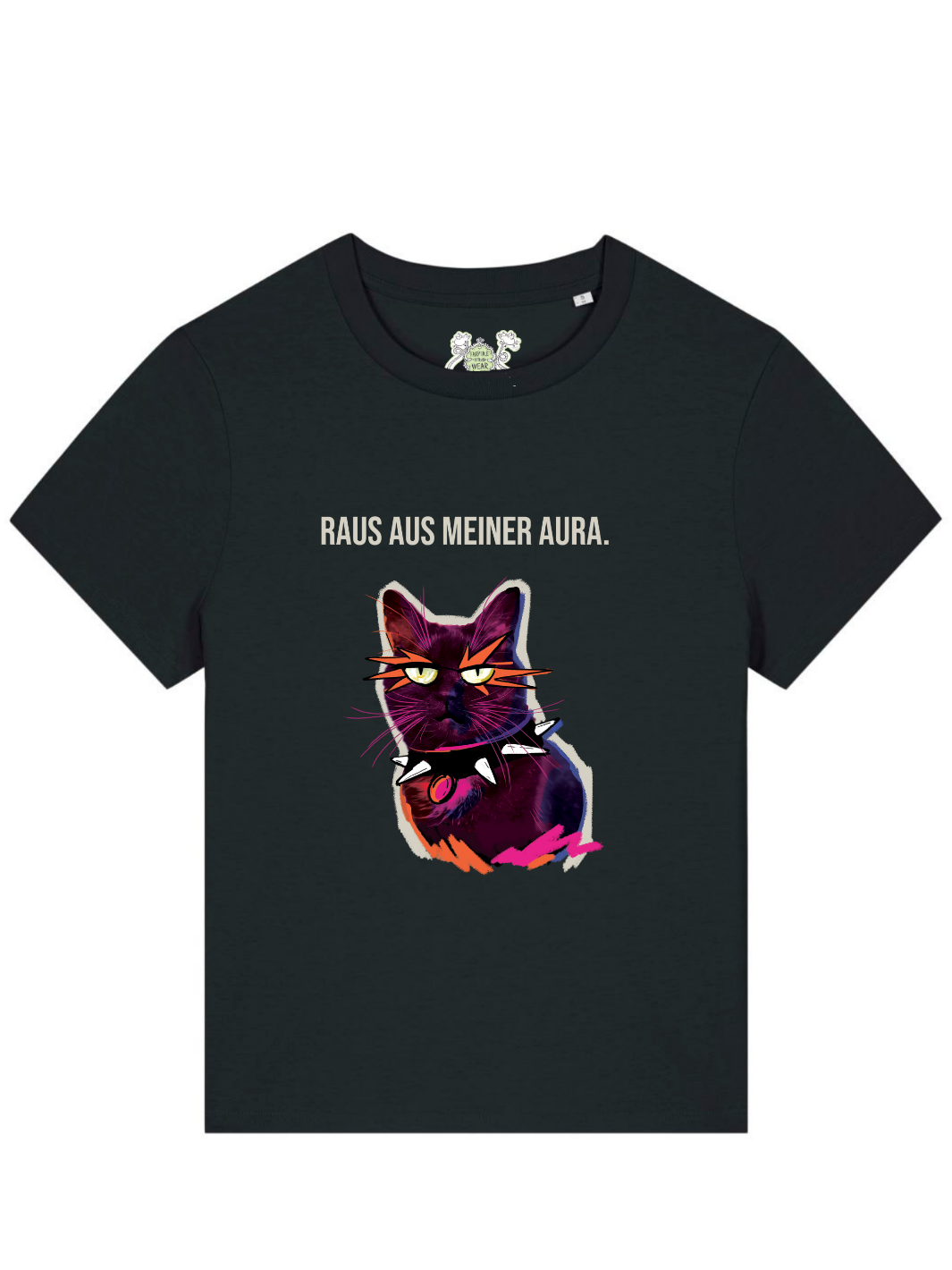 Raus aus meiner Aura  - 100% Bio Premium T-Shirt