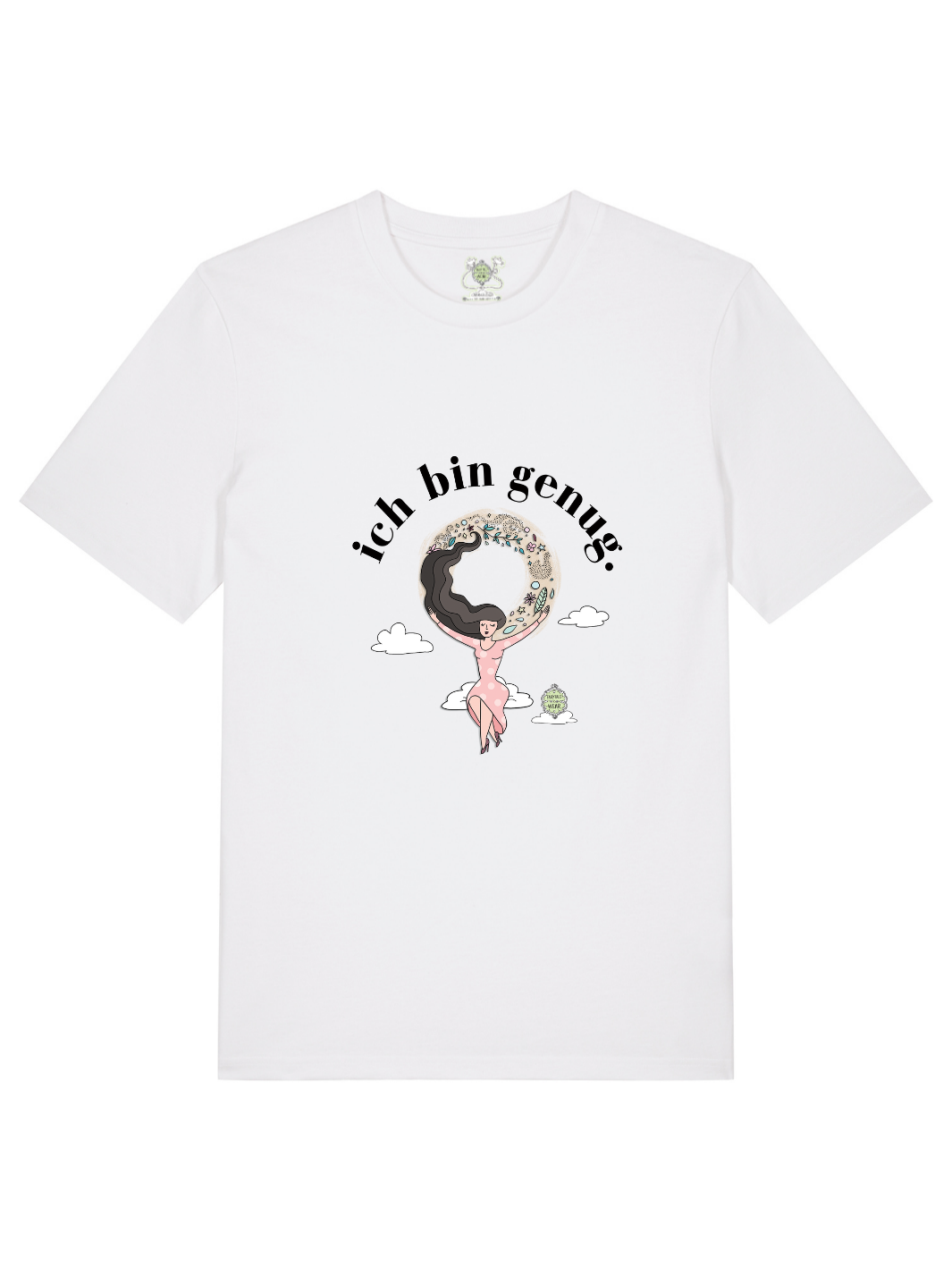 Ich bin genug - Premium Organic T-Shirt (Unisex Schnitt)