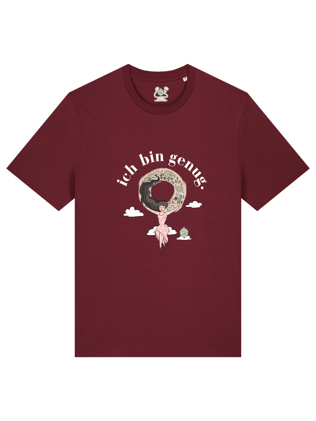 Ich bin genug - Premium Organic T-Shirt (Unisex Schnitt)