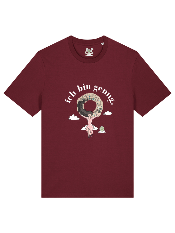 Ich bin genug - Premium Organic T-Shirt (Unisex Schnitt)