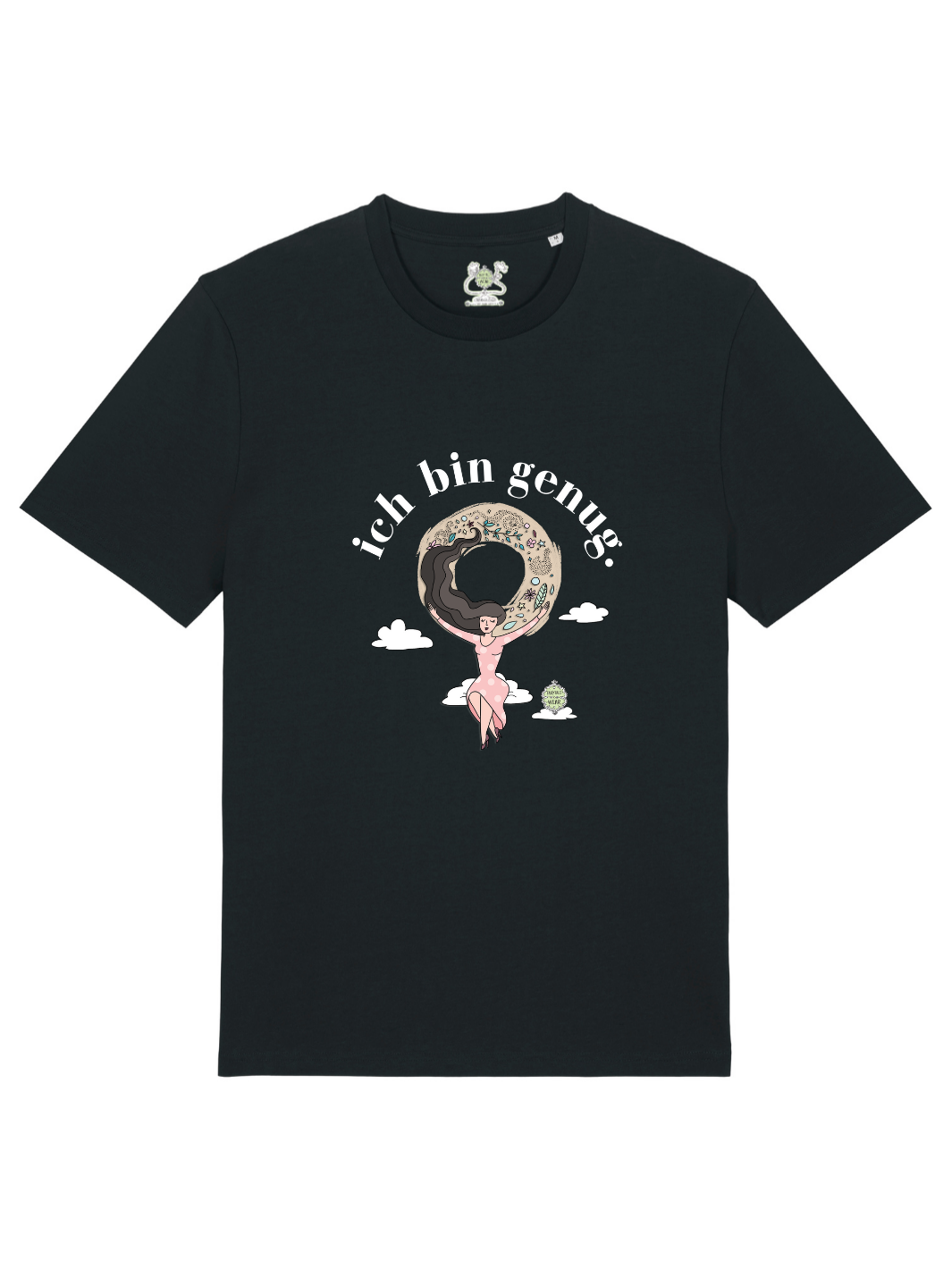 Ich bin genug - Premium Organic T-Shirt (Unisex Schnitt)