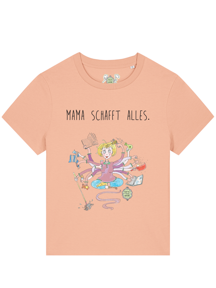 MAMA SCHAFFT ALLES - 100% Bio, Premium T-Shirt