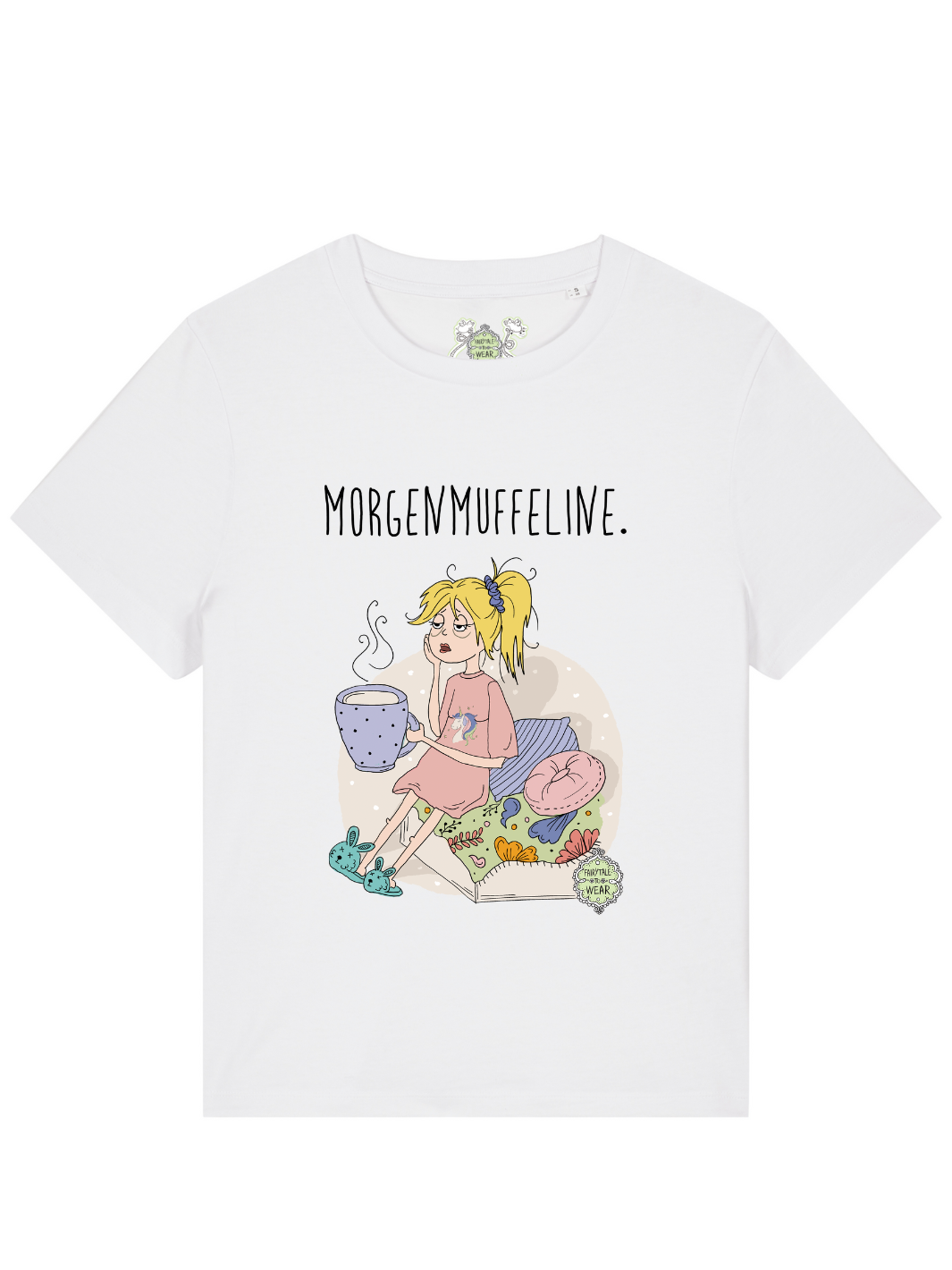 MORGENMUFFELINE (blond) - 100% BIO, PREMIUM T-SHIRT