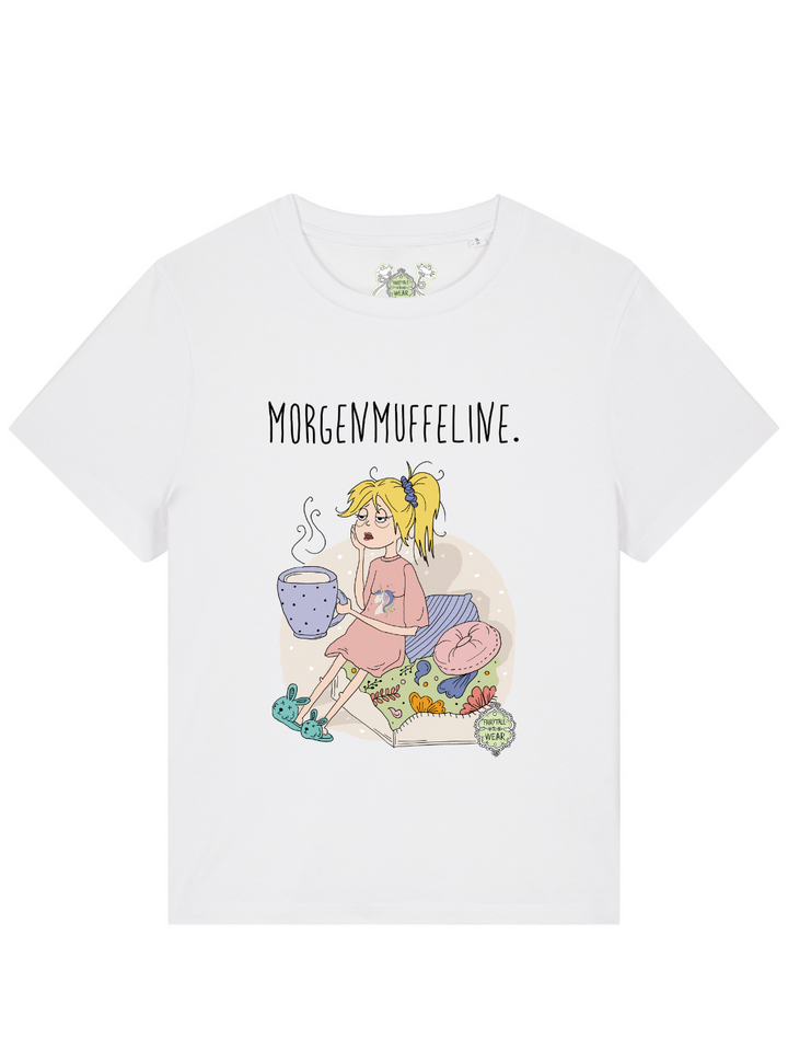 MORGENMUFFELINE (blond) - 100% BIO, PREMIUM T-SHIRT