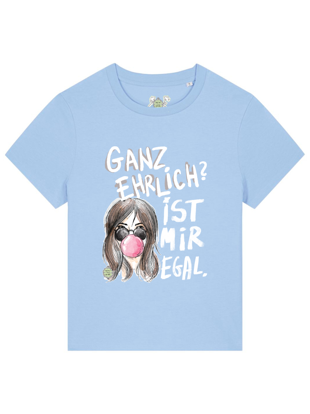 GANZ EHRLICH? IST MIR EGAL (2) - 100% BIO, PREMIUM T-SHIRT