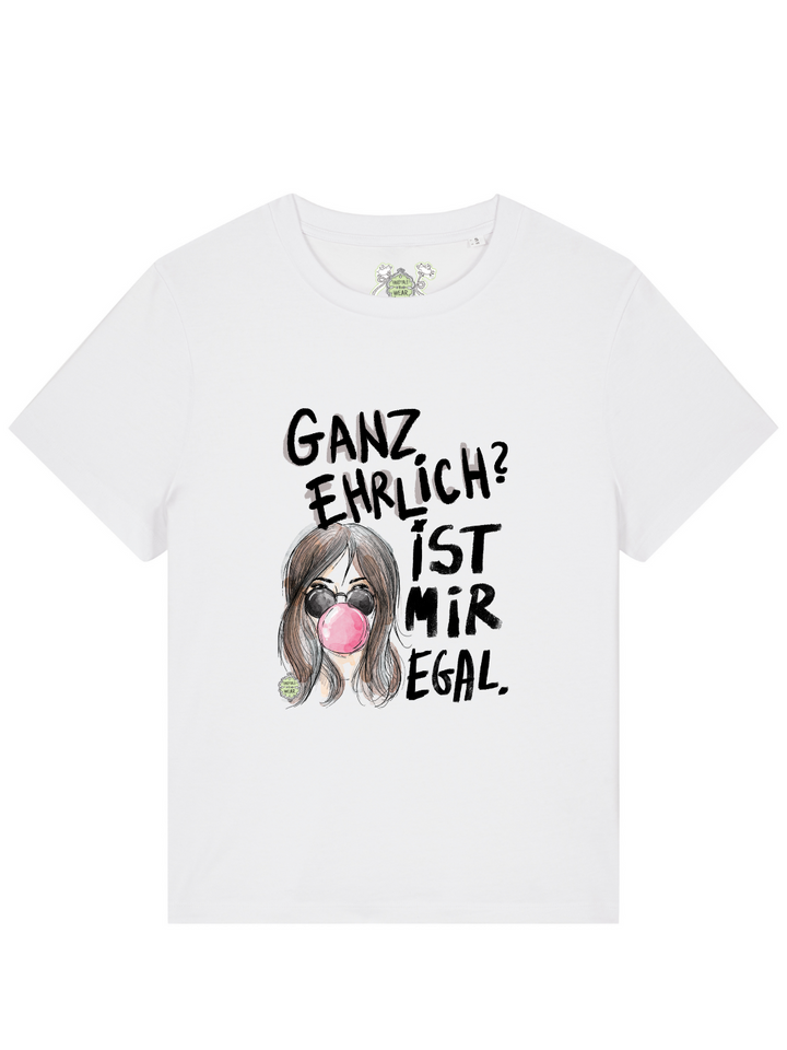 GANZ EHRLICH? IST MIR EGAL (2) - 100% BIO, PREMIUM T-SHIRT