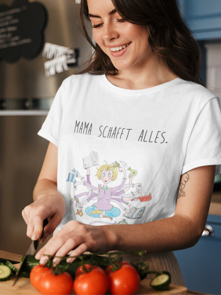 MAMA SCHAFFT ALLES - 100% Bio, Premium T-Shirt