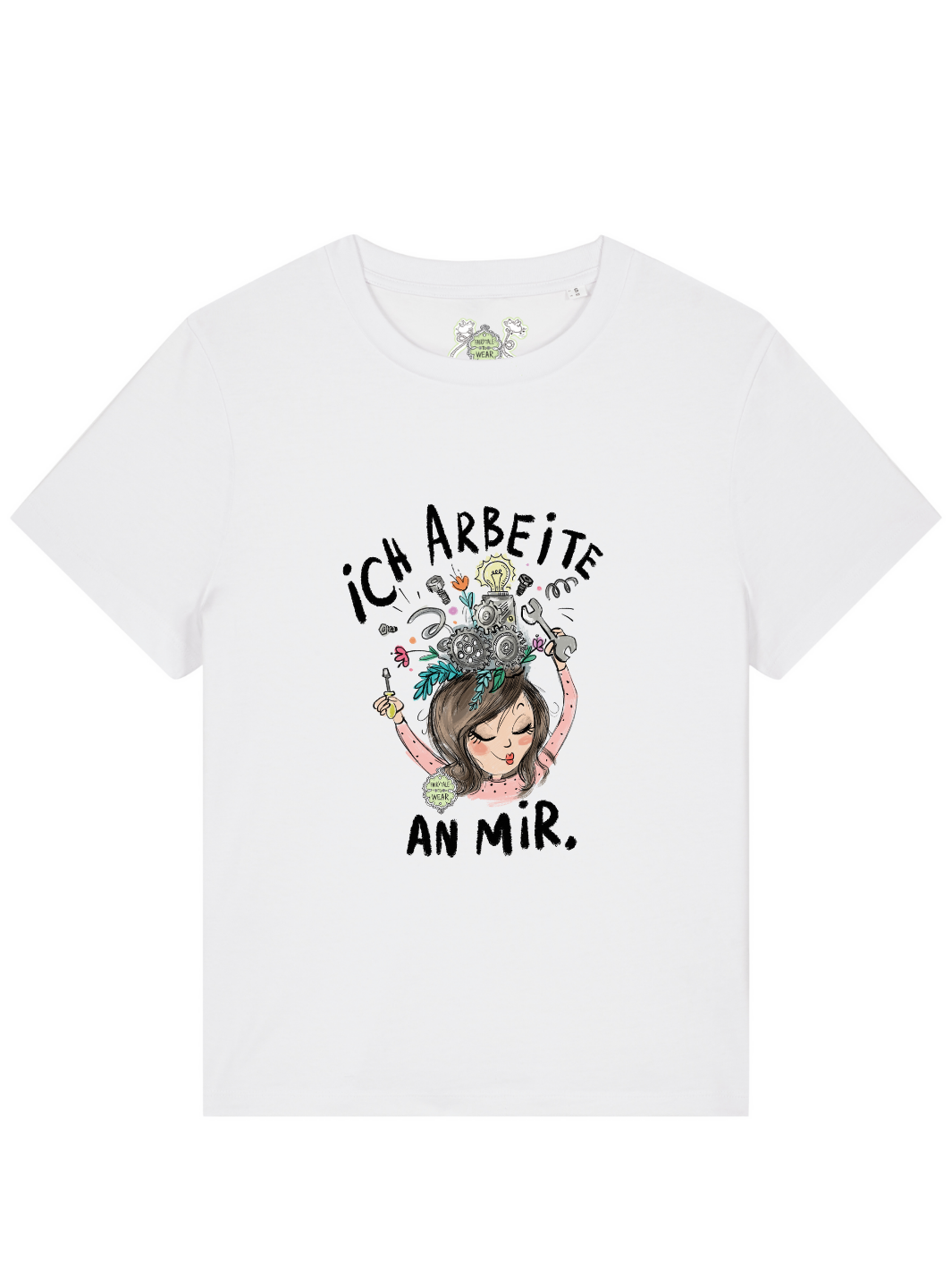 Ich arbeite an mir neu  - 100% Bio Premium T-Shirt