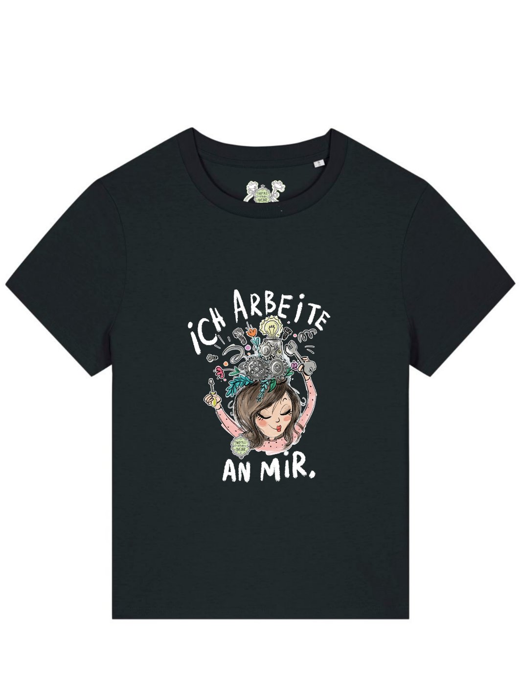 Ich arbeite an mir neu  - 100% Bio Premium T-Shirt
