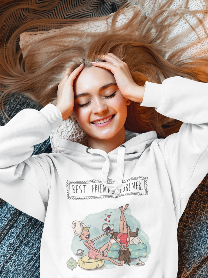 Best friends forever BFF  - Unisex Premium Organic Hoodie