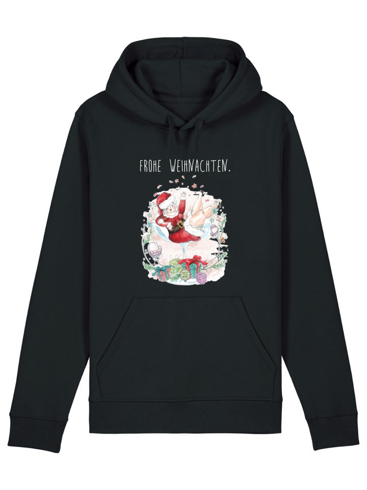 FROHE WEIHNACHTEN (SIE) - Bio Premium Unisex Hoodie