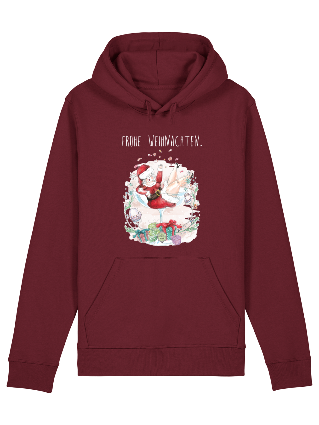 FROHE WEIHNACHTEN (SIE) - Bio Premium Unisex Hoodie