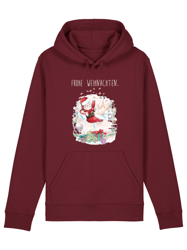 FROHE WEIHNACHTEN (SIE) - Bio Premium Unisex Hoodie