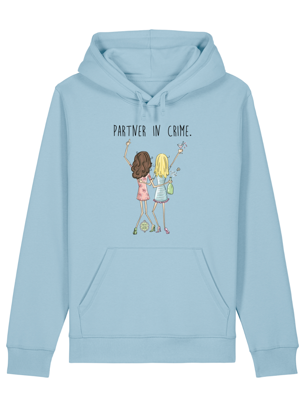 Partner in crime  - Unisex Premium Organic Hoodie